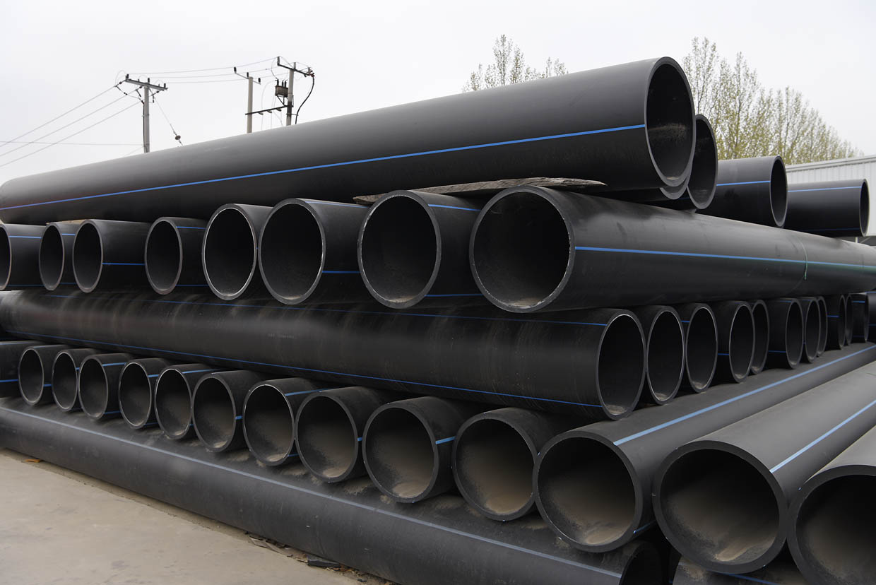 How to correctly bury PE water supply pipe?